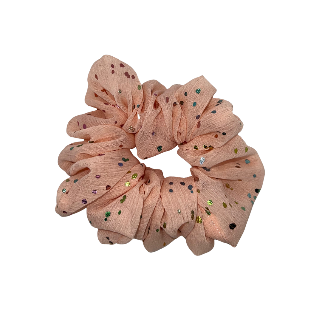 Pink Confetti XL Scrunchie