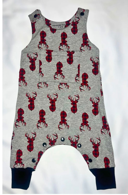 Stag Baby Romper