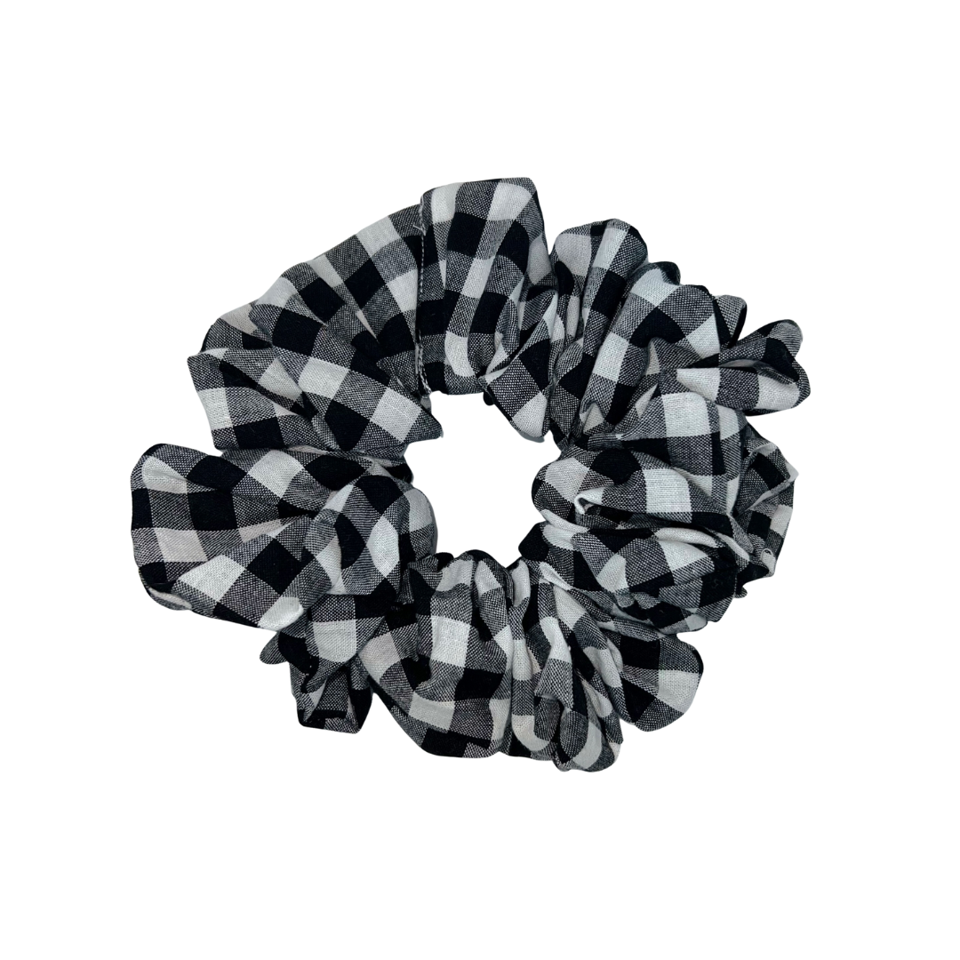 XL Gingham Scrunchies