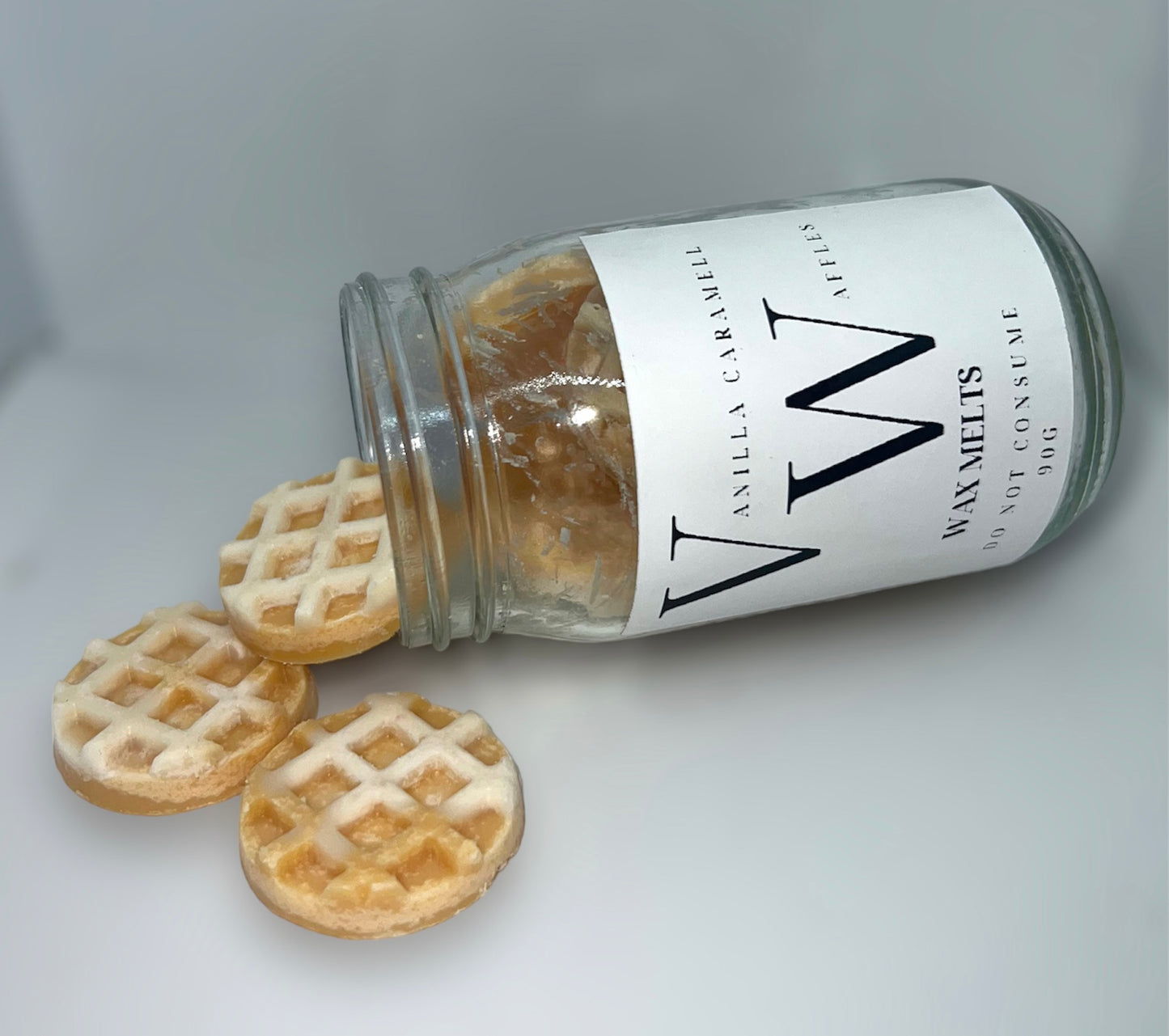 Vanilla Caramel Waffles