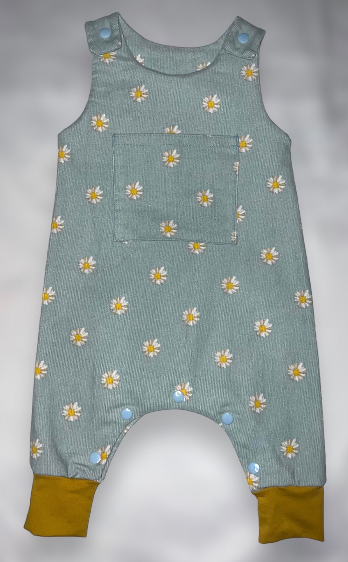 Blue Daisy Romper