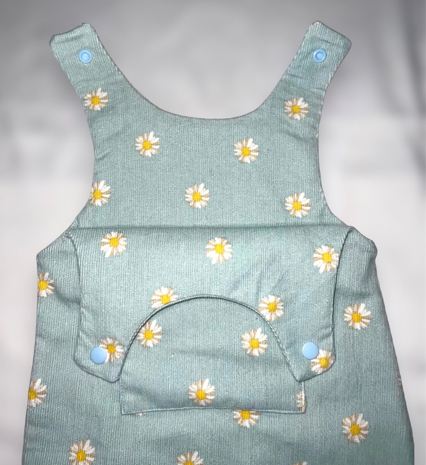 Blue Daisy Romper