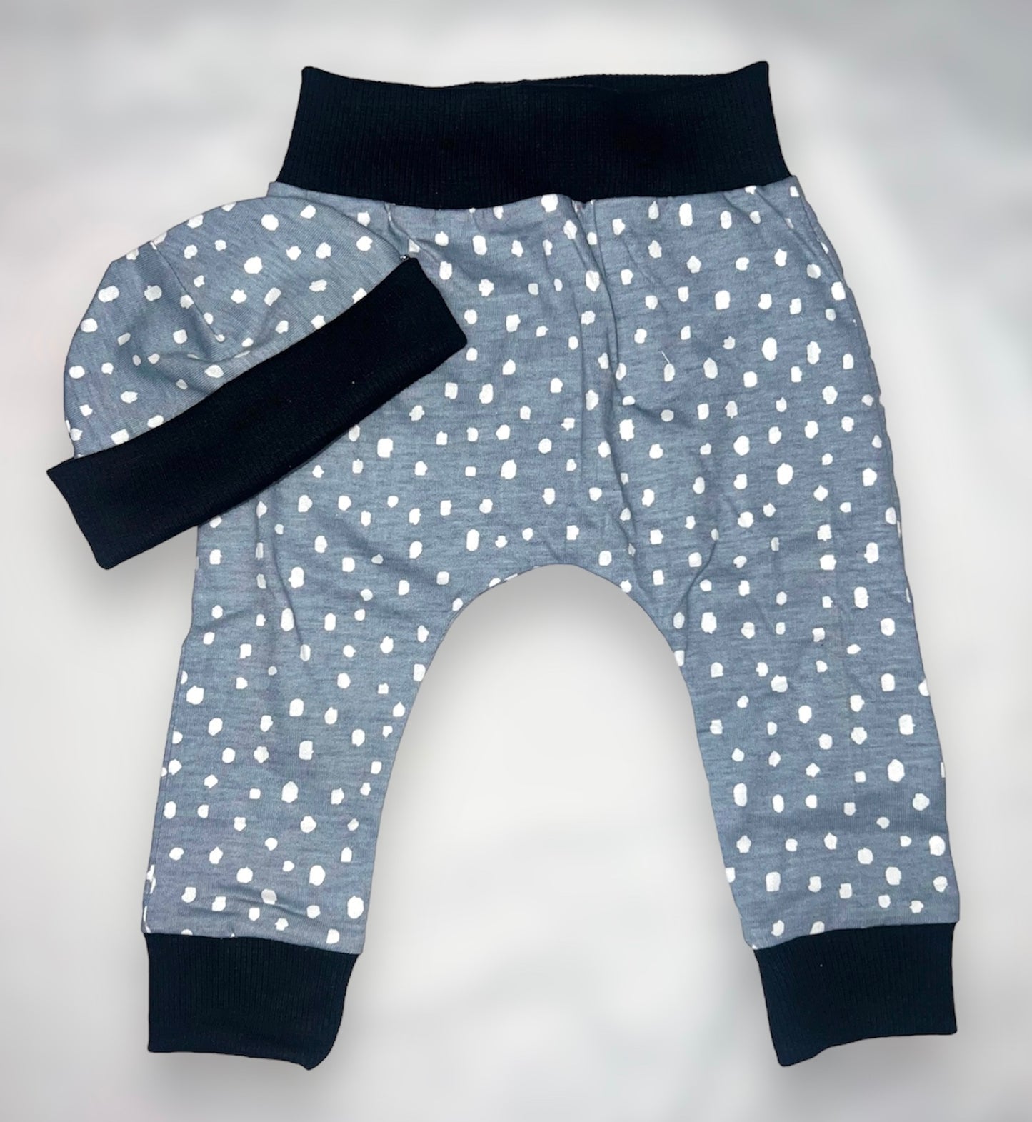 Blue Dots Baby Pants