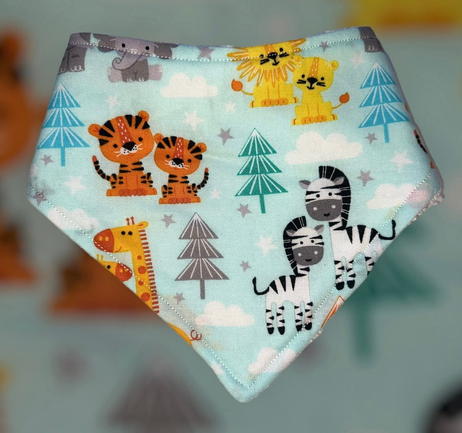 Zoo Animals Baby Bib