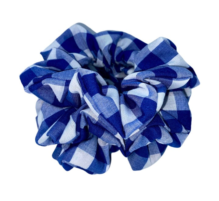 Gingham Scrunchie