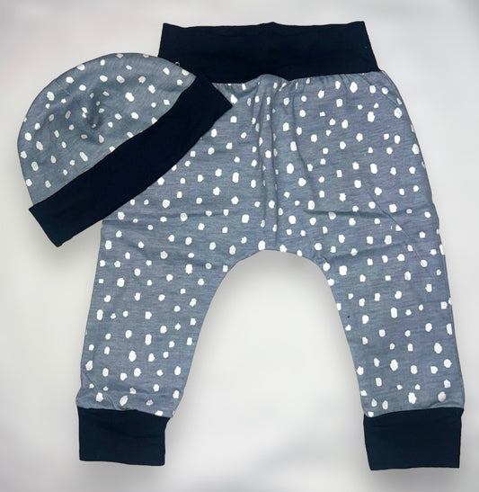 Blue Dots Baby Pants