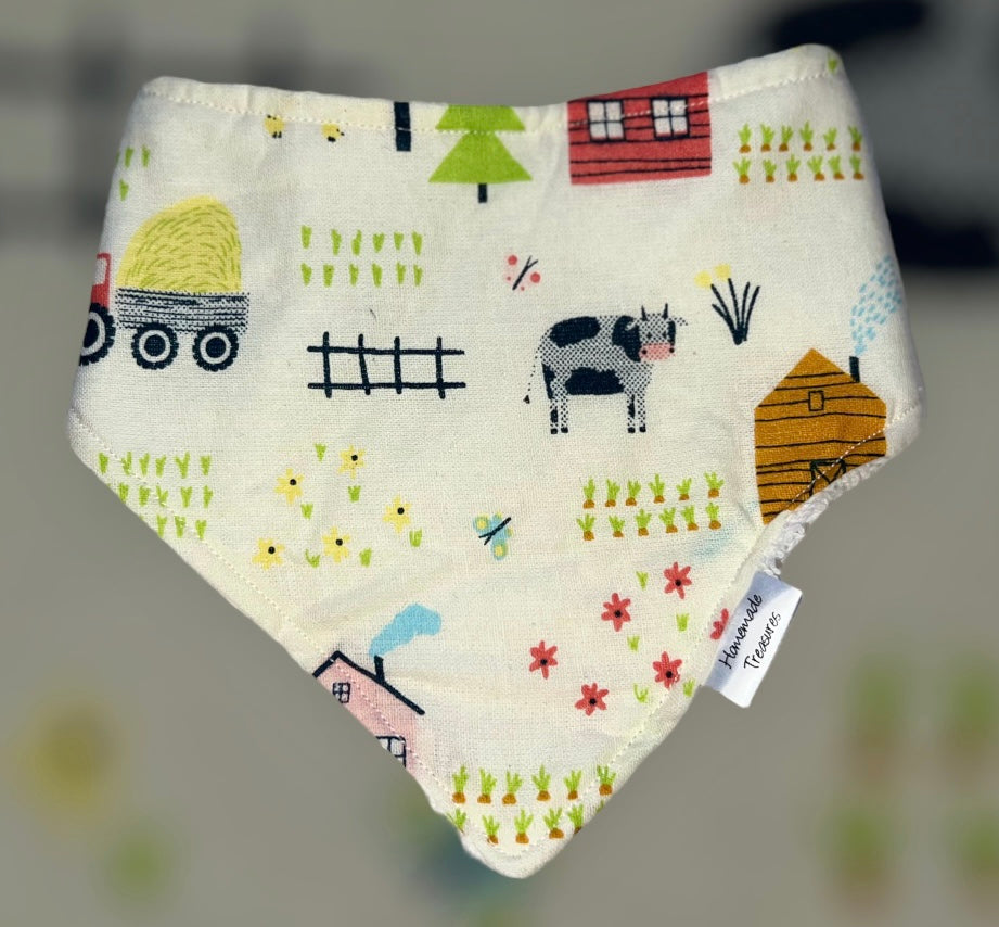 Farmyard Baby Bib