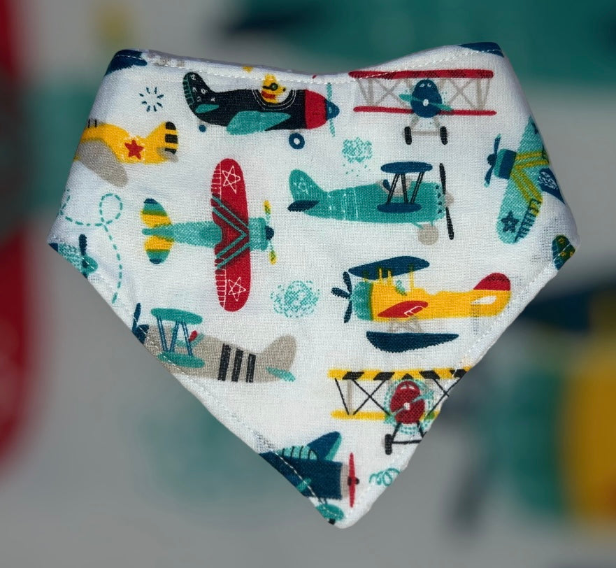 Airplane Baby Bib